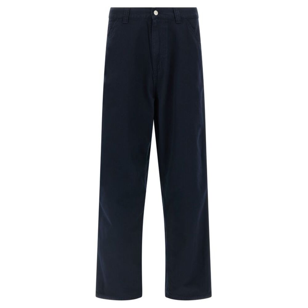 Carhartt Wip Blue Organic Cotton Casual Men's Pants